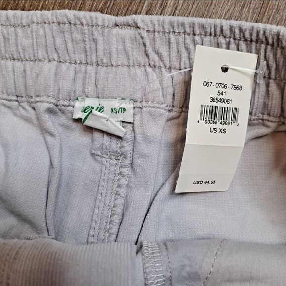 Aerie Corduroy High Waisted Short Light Grey Extra Small - Picture 2 of 3